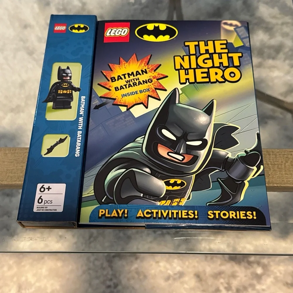 LEGO 2026 Batman The Night Hero Kids Activity Book Set 53142 with Minifigure